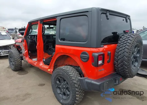 2023 Jeep Wrangler 4Xe 4X4 z USA, uszkodzony, nr VIN 1C4JJXN60PW685289